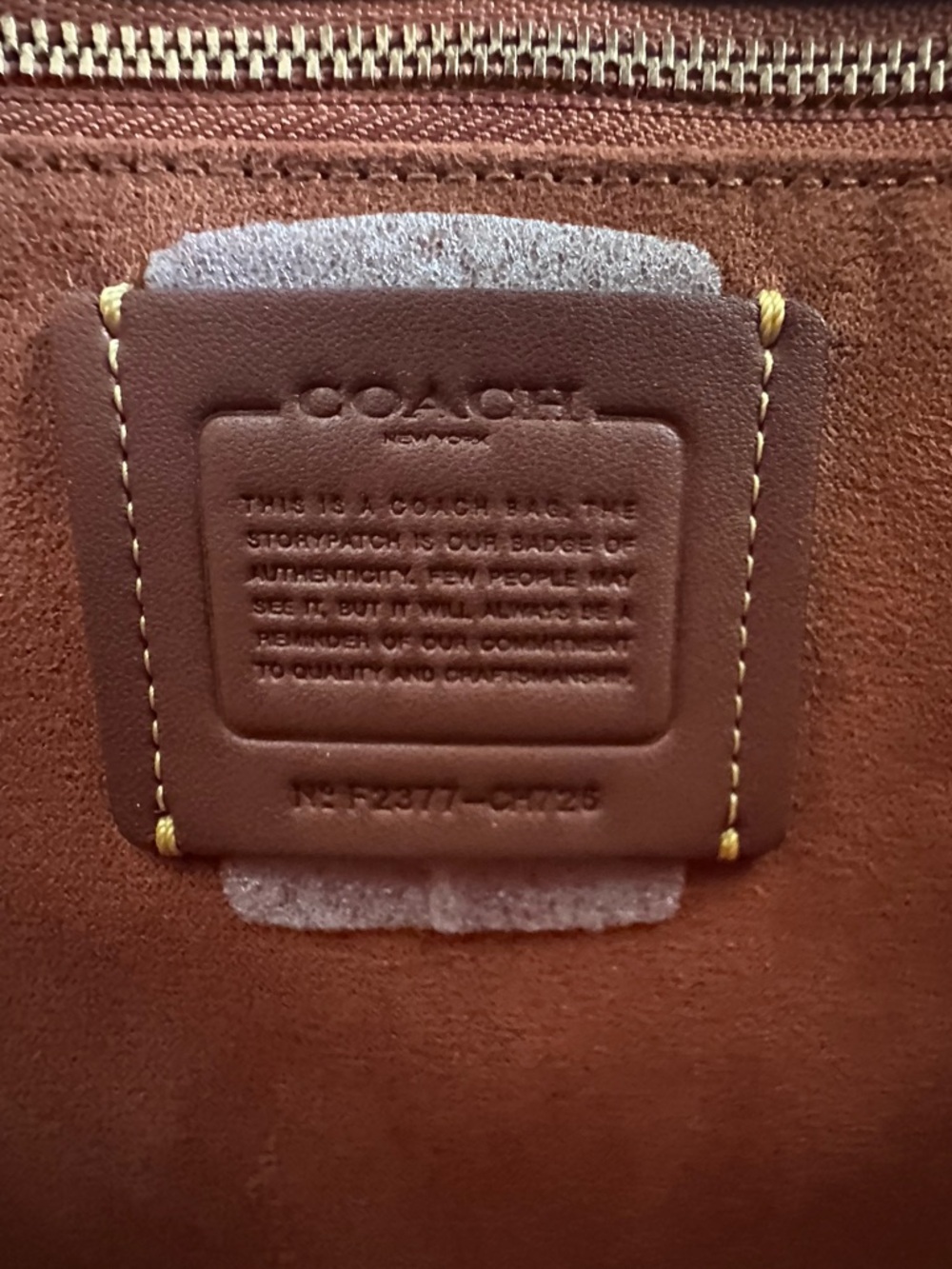 NWT - Coach Army Green Dakota Bucket Bag - Picture 7 of 13